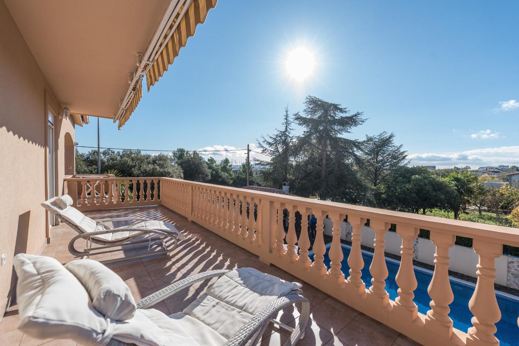 Family Friendly Pool House Ana - Happy Rentals Bibinje Exteriér fotografie